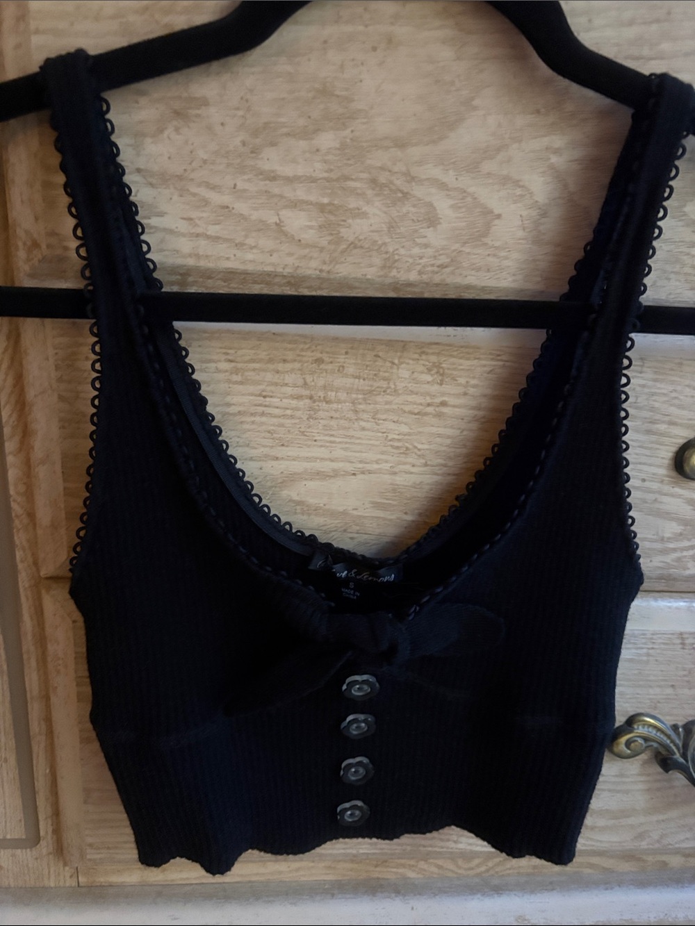 For Love & Lemons Crop Tank - Picture 2 of 6